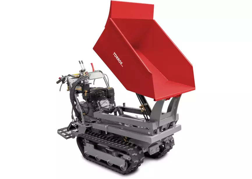 Location mini dumper sur chenilles 500 kg avec élévateur hydraulique – Nancy (54)