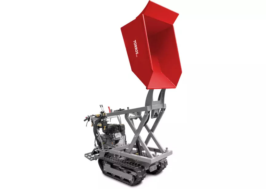 Location mini dumper sur chenilles 500 kg avec élévateur hydraulique – Nancy (54)