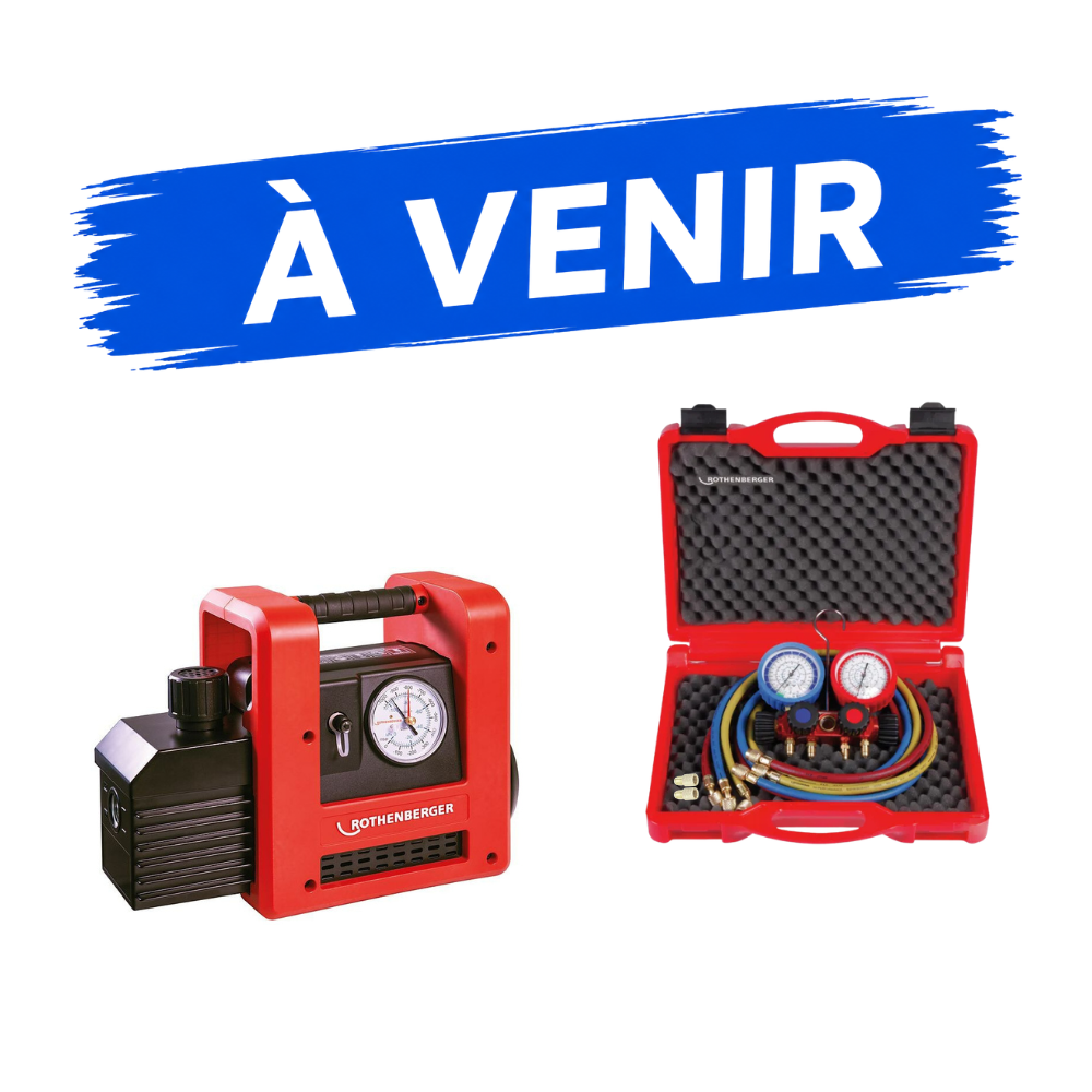 Location pompe à vide + Manifold Rothenberger –  Nancy (54)